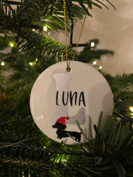 Personalised Ceramic Baubles