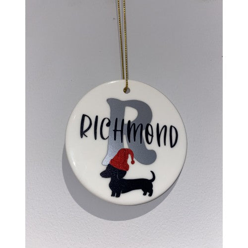 Personalised Ceramic Baubles